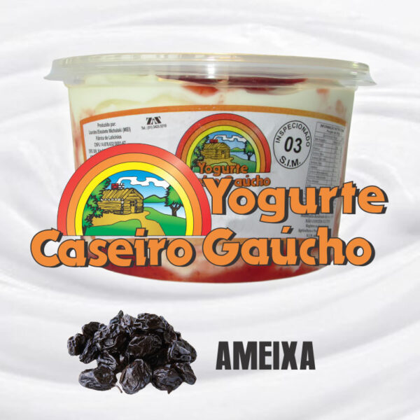Pote 1k Iogurte Natural - Ameixa