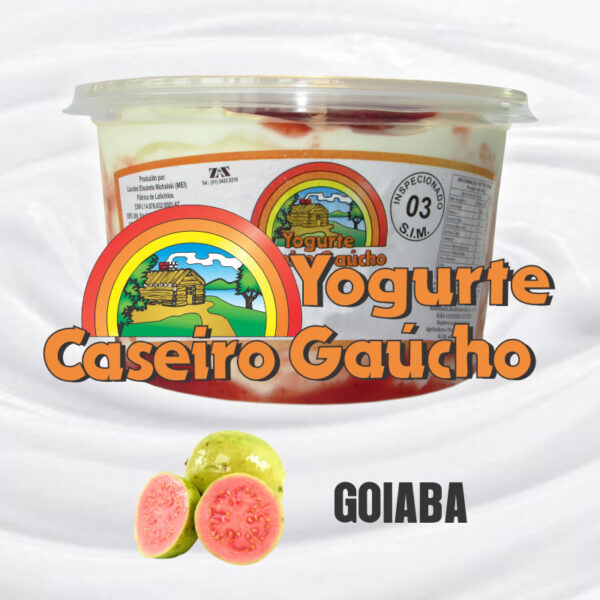 Pote 1k Iogurte Natural - Goiaba